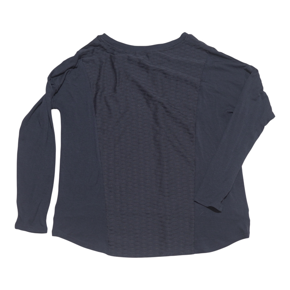 Mondetta Black Sun Tee Mesh Panel Active Top Long Sleeve Size M - Picture 9 of 13